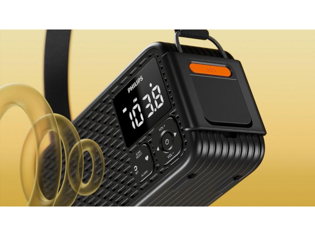 Philips radio TAR3500 za hitne slucajeve; napajanja