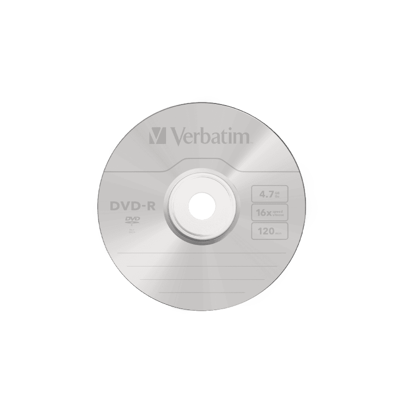 Verbatim DVD-R 4.7GB 16x, 100/1, spindle