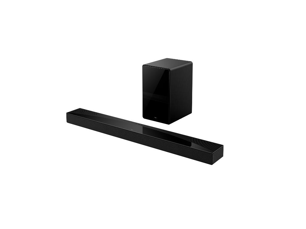 TCL Soundbar Q75HE; Wireless SW DTS:X Dolby Atmos; 620W 96dB AI