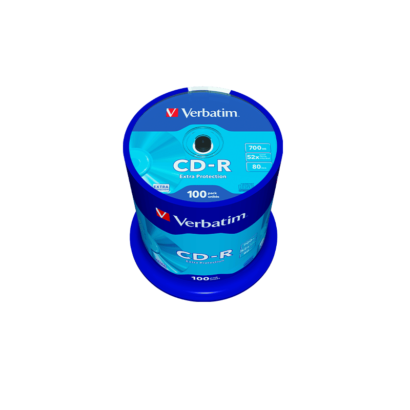 Verbatim CD-R 700MB 52x, 100/1, spindle