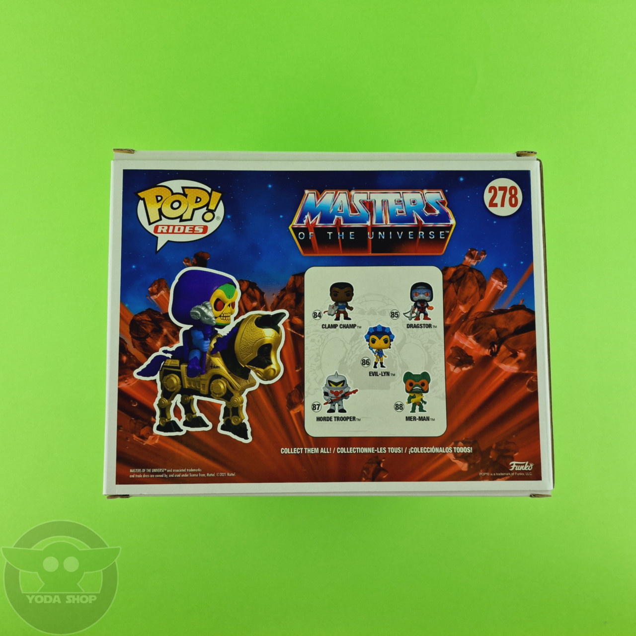 Funko POP Skeletor i Night Stalker - Masters of The Universe #278