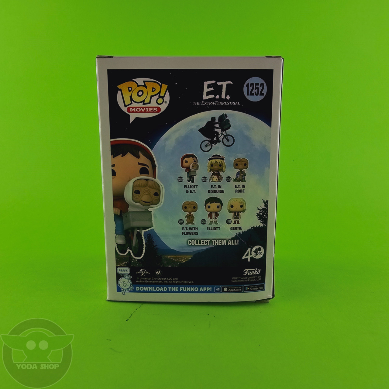 Funko POP Elliott & E.T. #1252