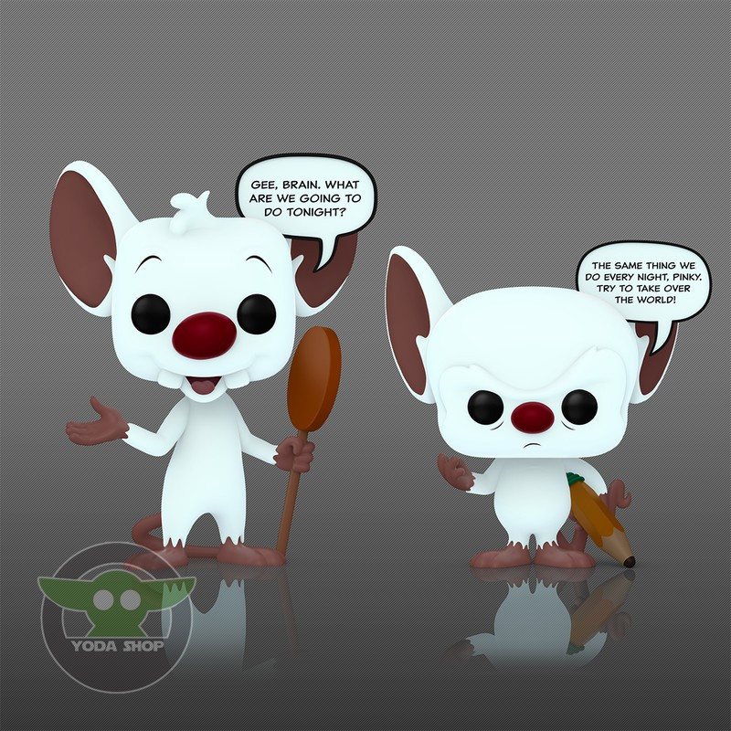 Funko Pop Pinky & the Brain 2-Pack Glow FP-00466