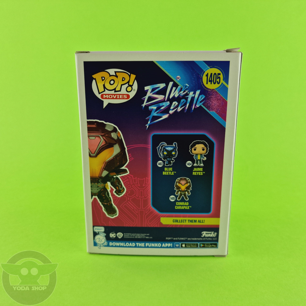 Funko POP Conrad Carapax - Blue Beetle DC #1405
