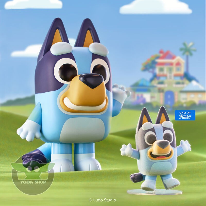 Funko Pop Bluey Jumping Flocked FP-01668