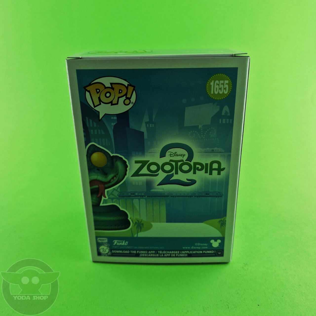 Funko POP Gary De Snake Zootopia #1655