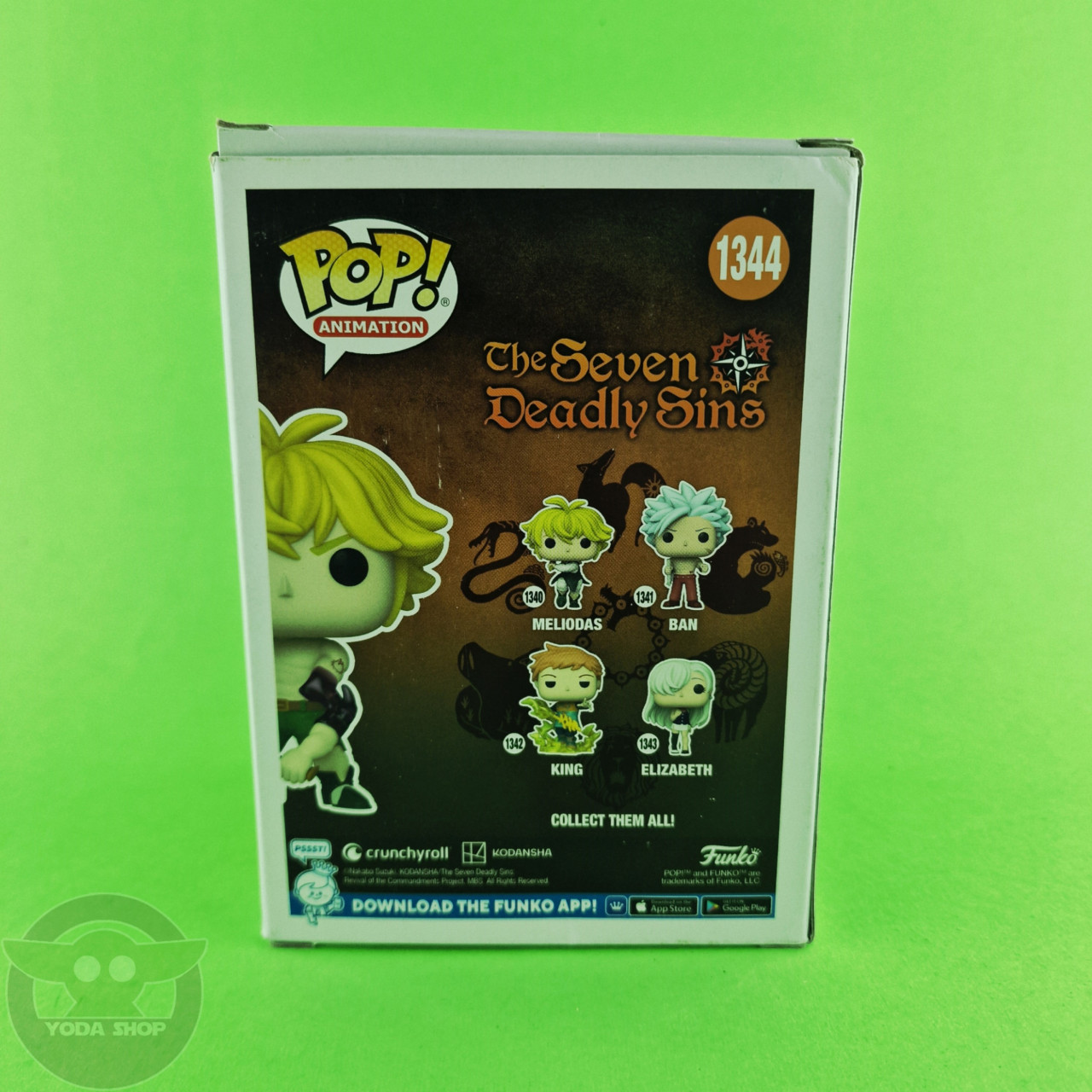 Funko POP Meliodas - The seven deadly sins #1344