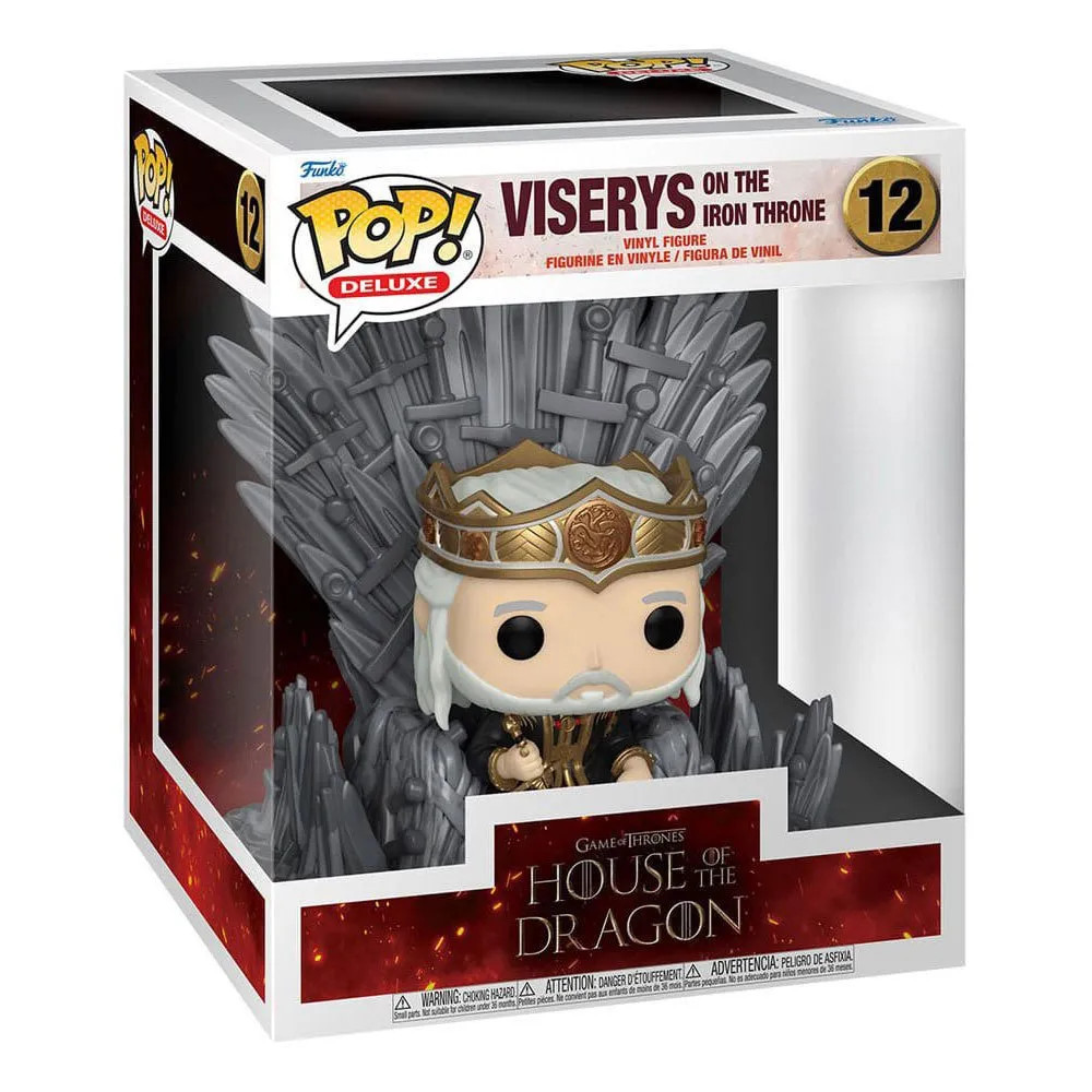 Funko POP! Iron House Of The Dragon Viserys On The Throne 76470 F