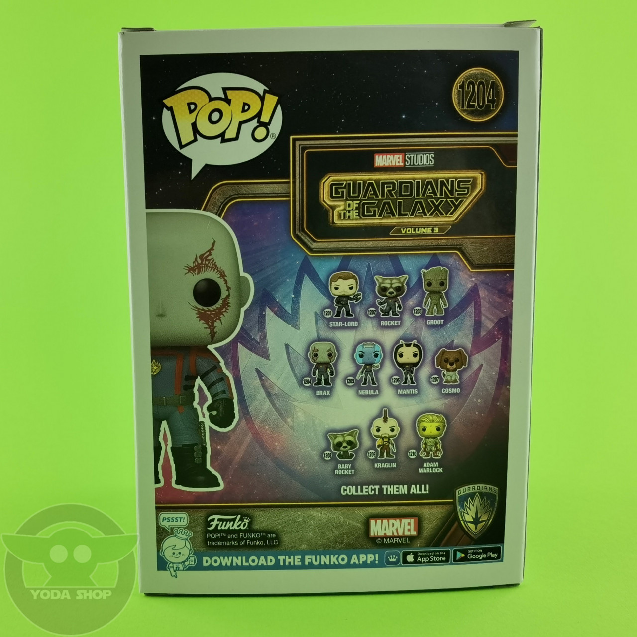 Funko POP Drax - Guardians of the Galaxy Marvel #1204