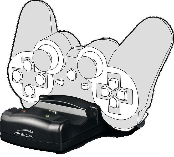 PS3 Punjač Speedlink JAZZ SL-440001-BK