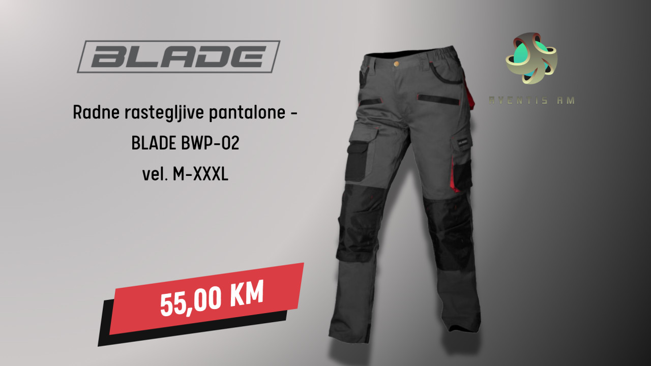Radne pantalone strech BLADE BWP-02 vel. M-XXXL