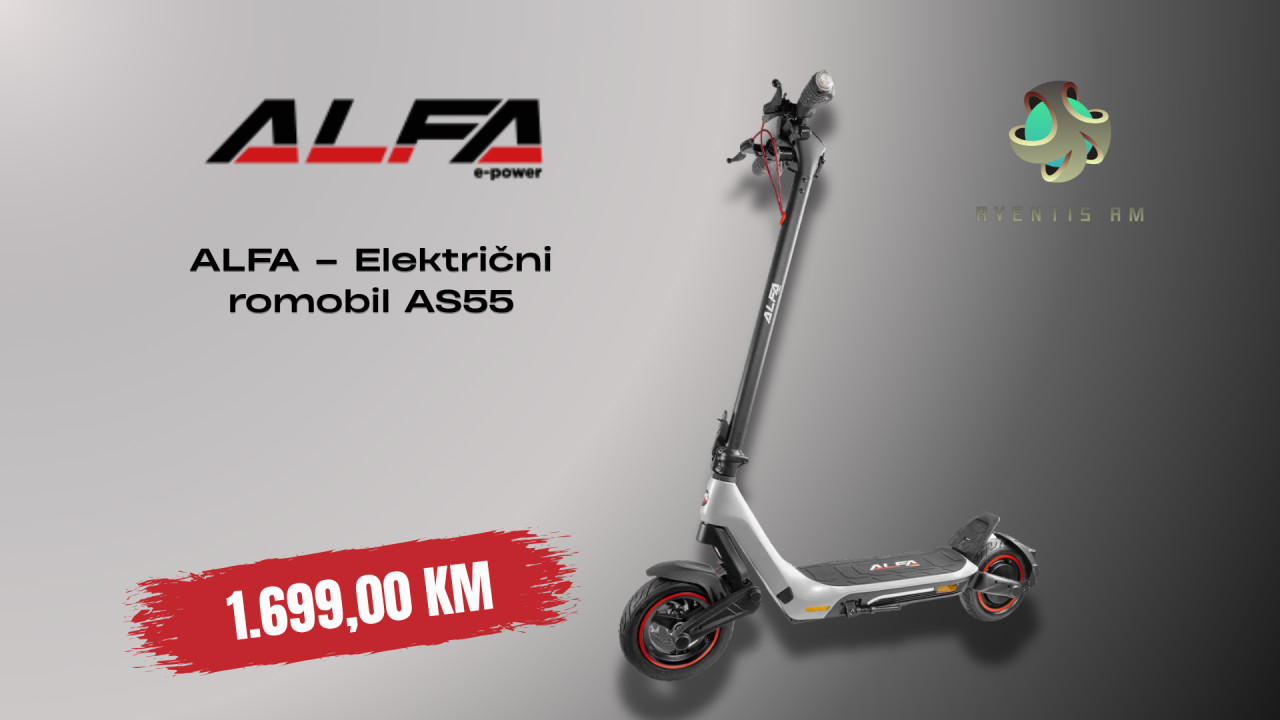ALFA Električni romobil AS55