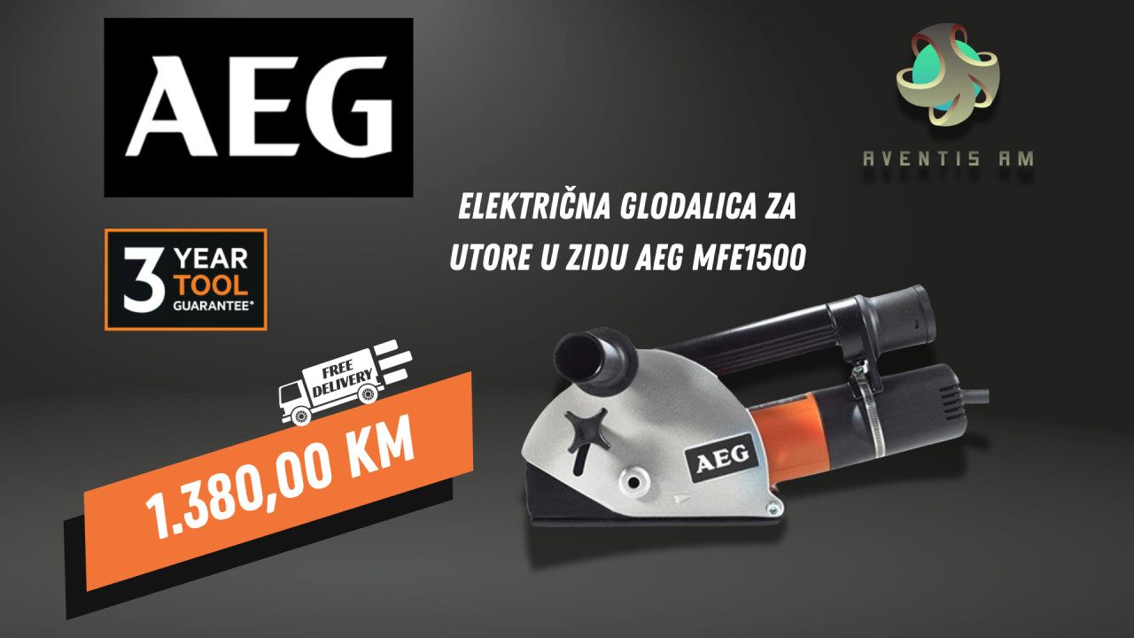 AEG glodalica za utore u zidu MFE1500