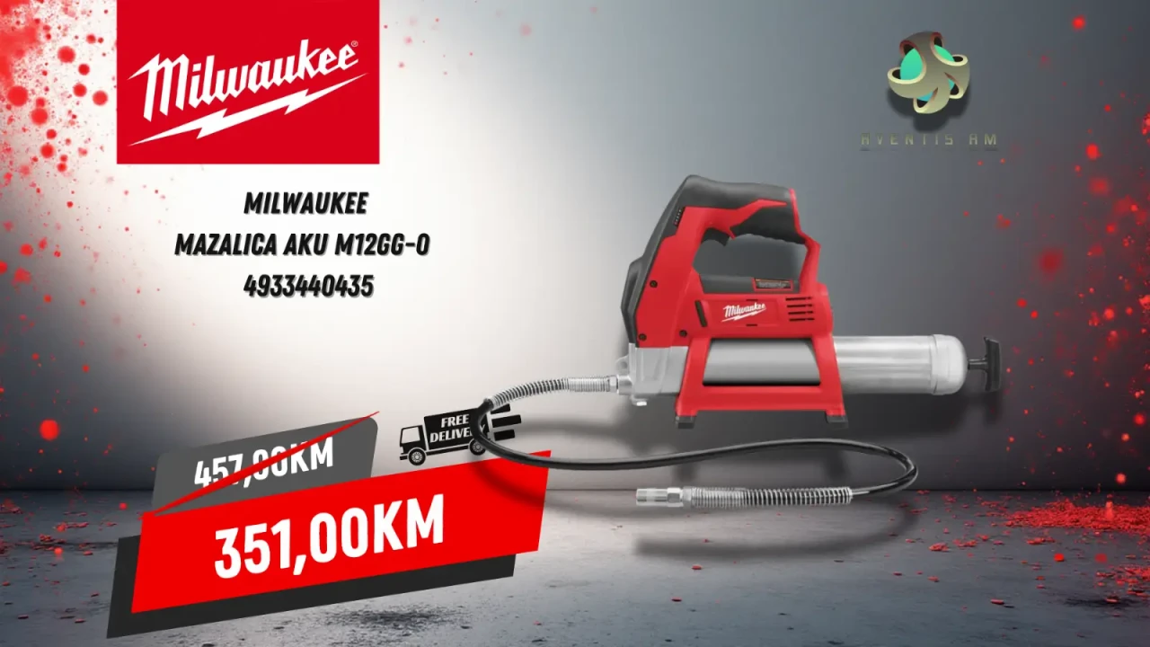 MILWAUKEE MAZALICA AKU M12GG-0 4933440435