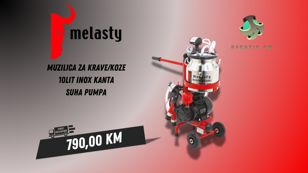 MUZILICA ZA KRAVE 10LIT INOX MELASTY 065233653