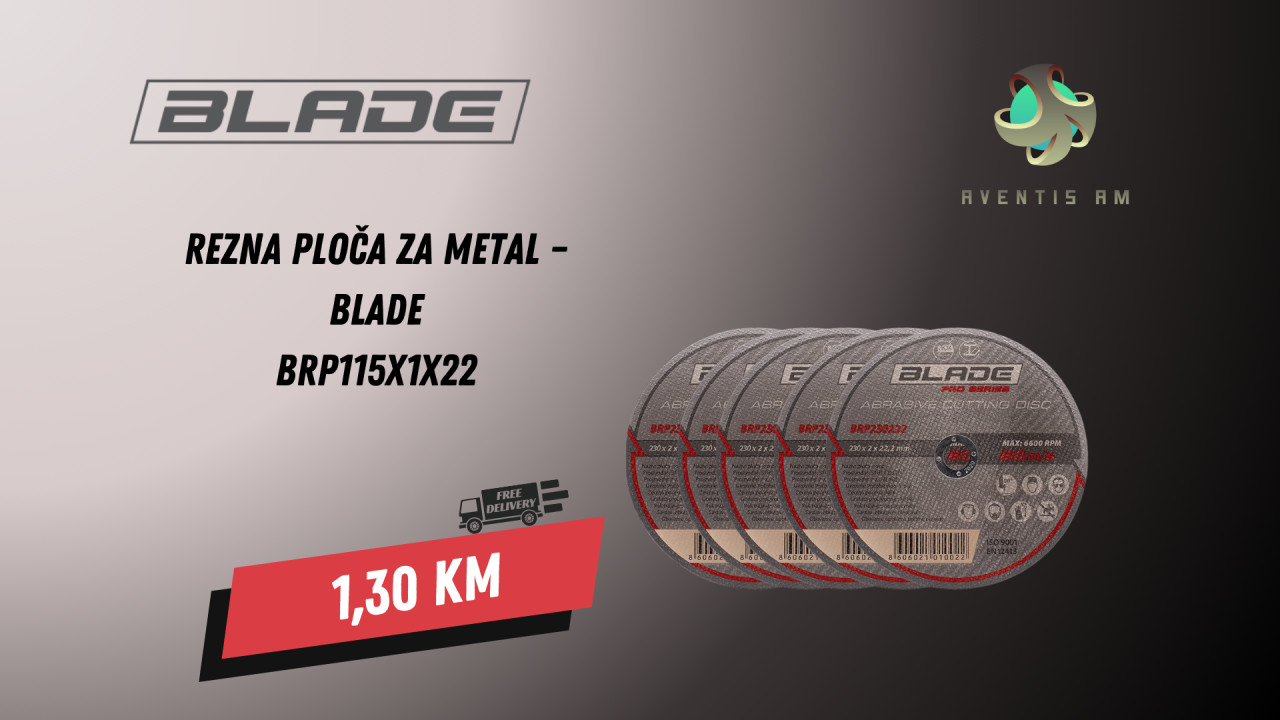 REZNA PLOCA METAL BLADE