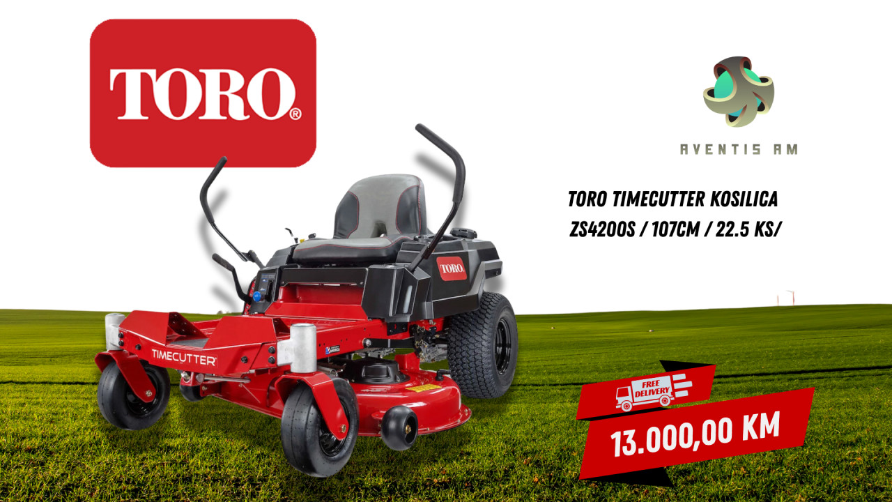 TORO TimeCutter Kosilica ZS4200S / 107cm / 22.5 KS/