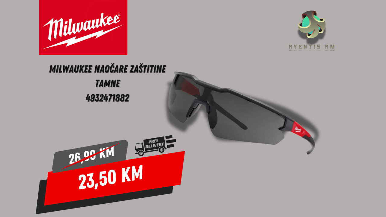 Milwaukee naočare zaštitine tamne 4932471882