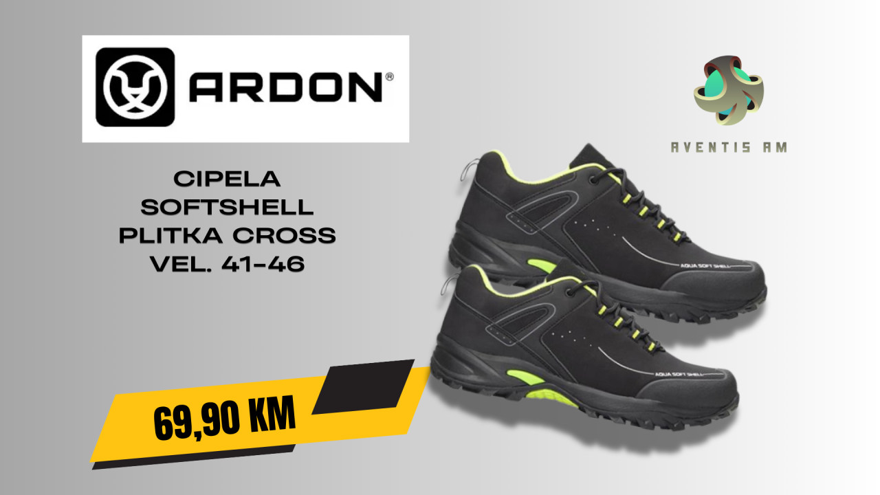 CIPELA SOFTSHELL PLITKA CROSS VEL. 41-46