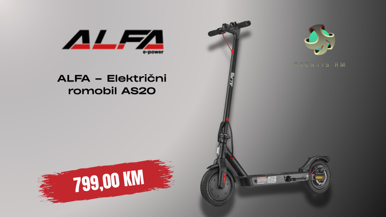 ALFA Električni romobil AS20