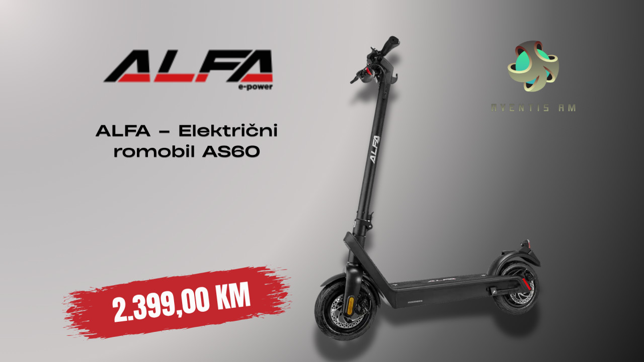 ALFA Električni romobil AS60