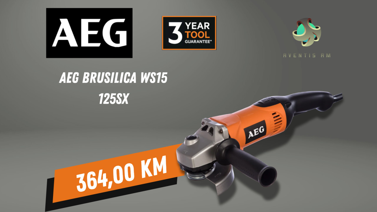 AEG BRUSILICA WS15 125SX