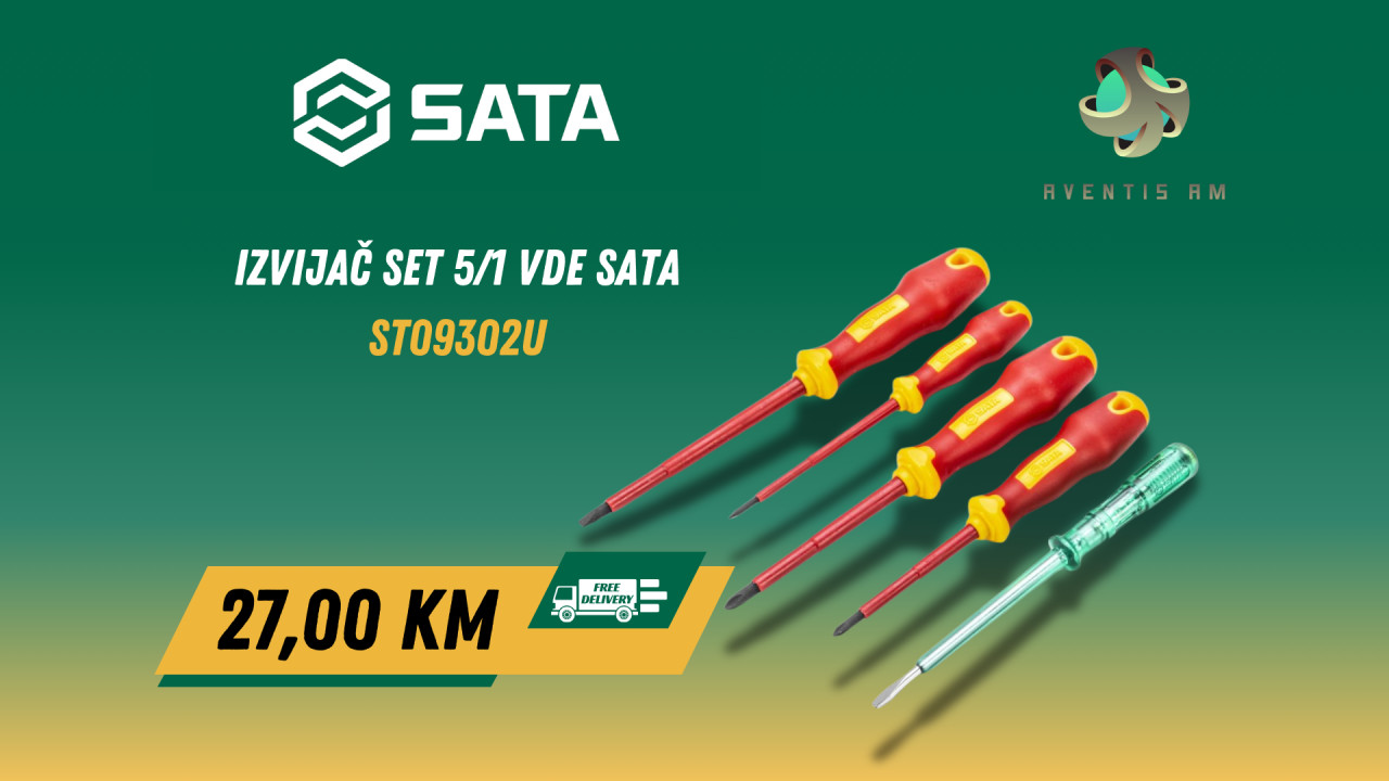 IZVIJAČ SET 5/1 VDE SATA ST09302U