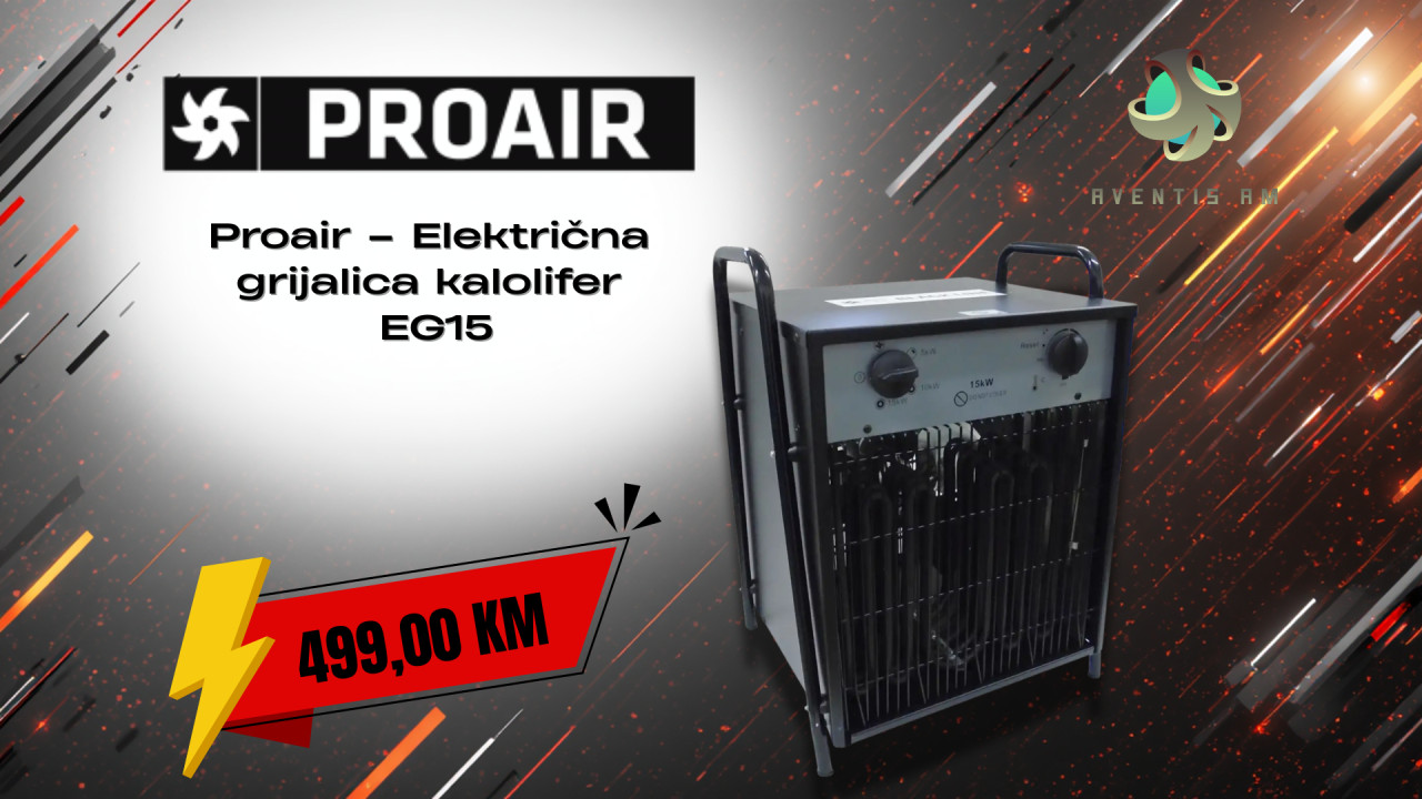 Proair  Električna grijalica kalolifer  EG15
