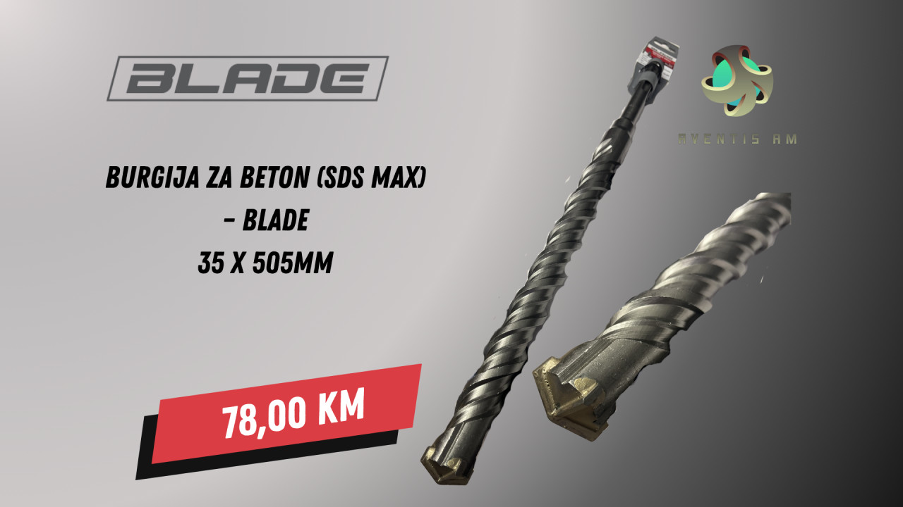 Burgija za beton SDS Max 35X505 BLADE