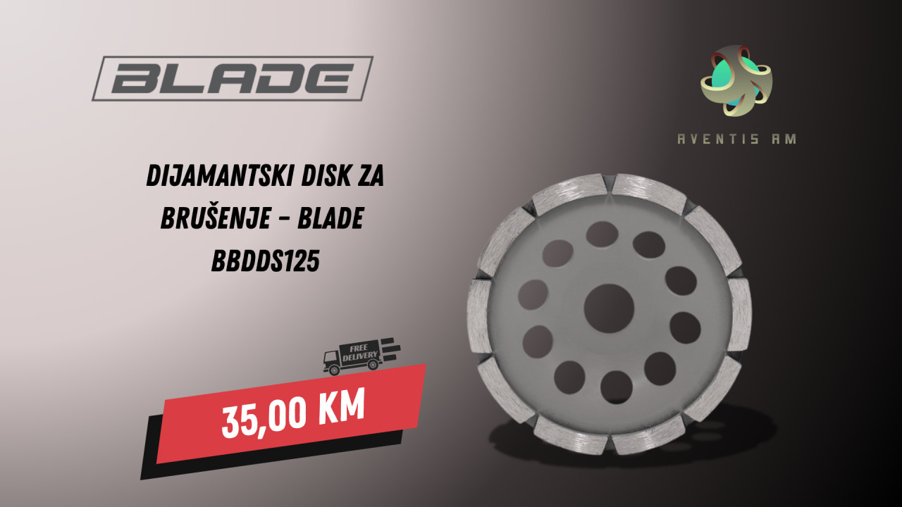 Dijamantski disk za brušenje BLADE BBDDS125
