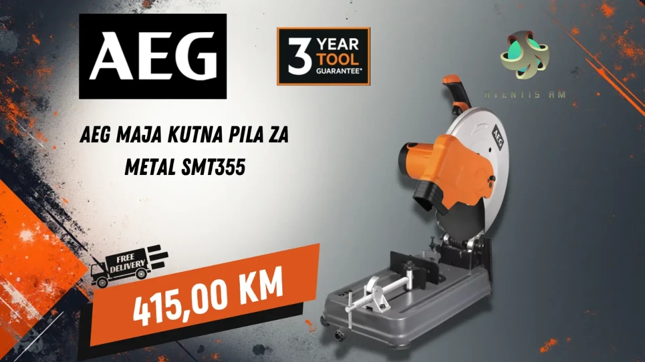 AEG pila za metal maja SMT355