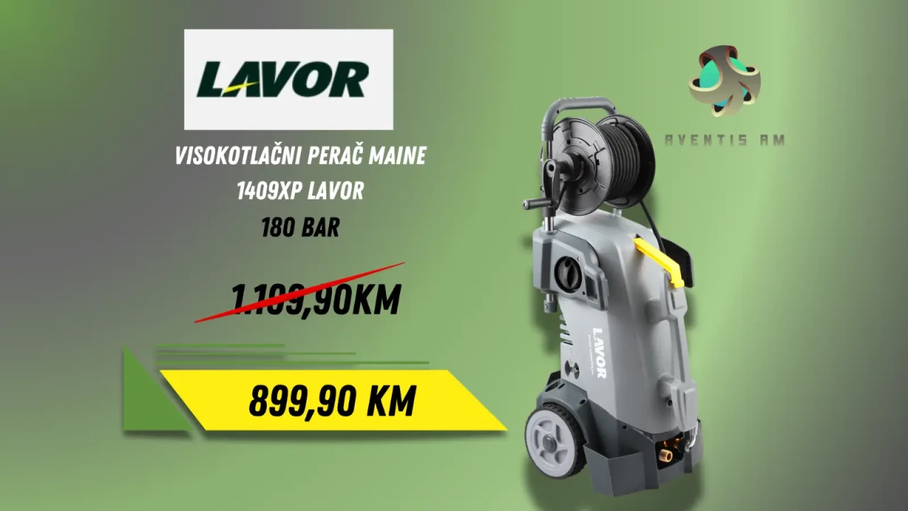 LAVOR VISOKOTLAČNI PERAČ MAINE 1409XP