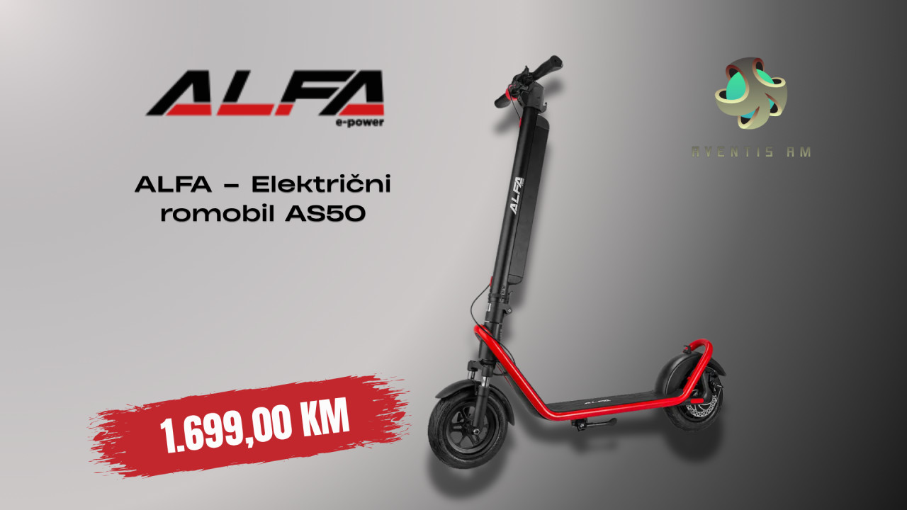 ALFA Električni romobil AS50