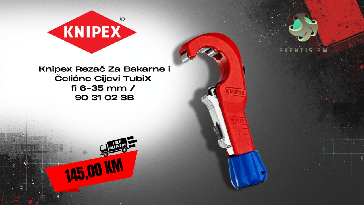 Rezač Za Bakarne i Čelične Cijevi Knipex TubiX fi6 35 mm 903102SB