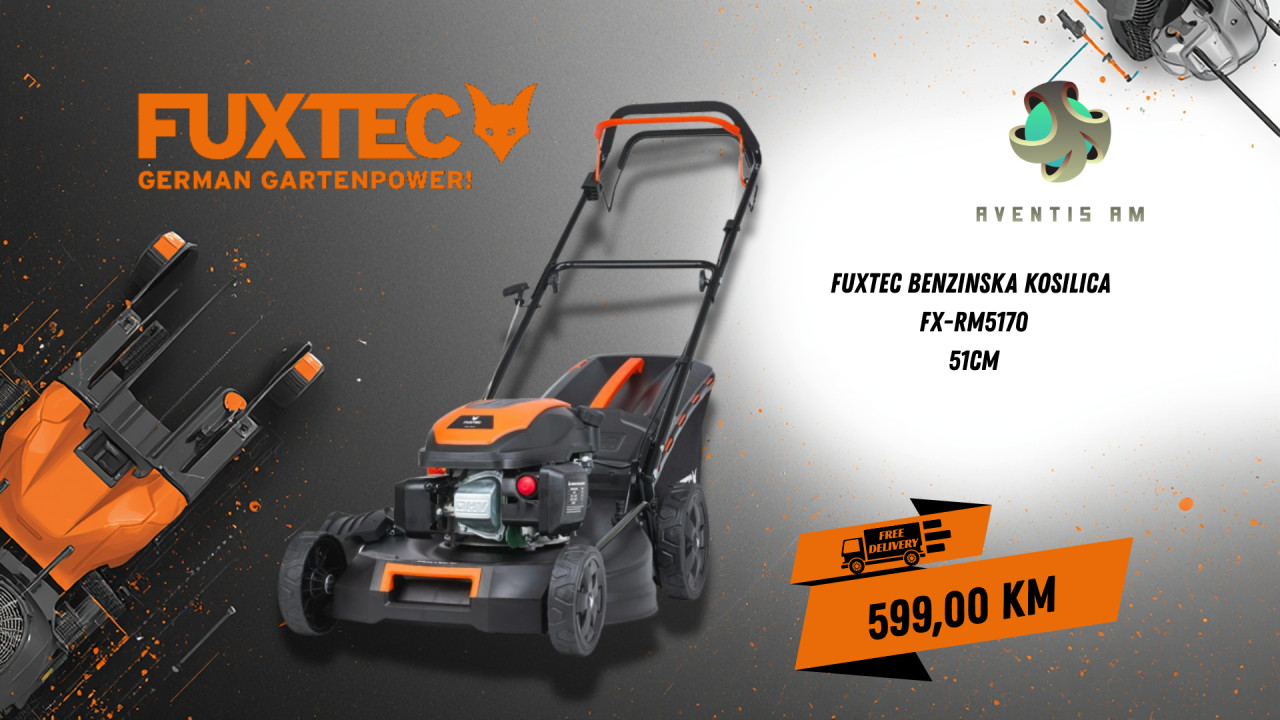 FUXTEC benzinska kosilica FX-RM5170 51cm