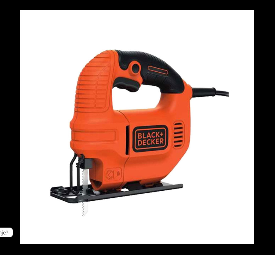 Black+Decker ubodna pila testera KS501 400W