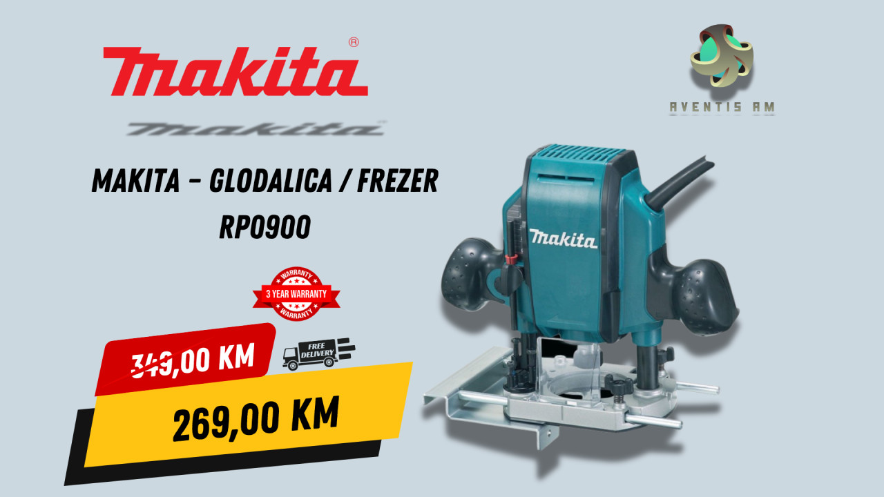 Makita Glodalica / frezer RP0900