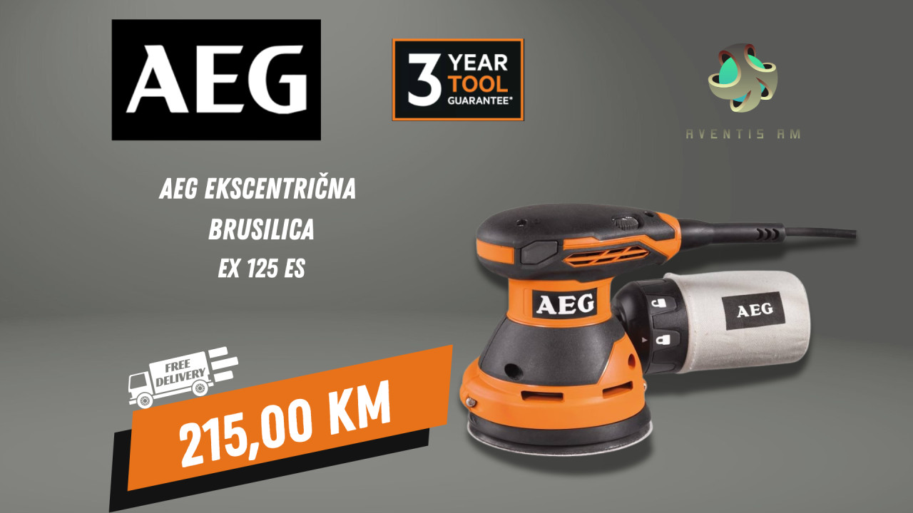 AEG ekscentricna brusilica EX125ES