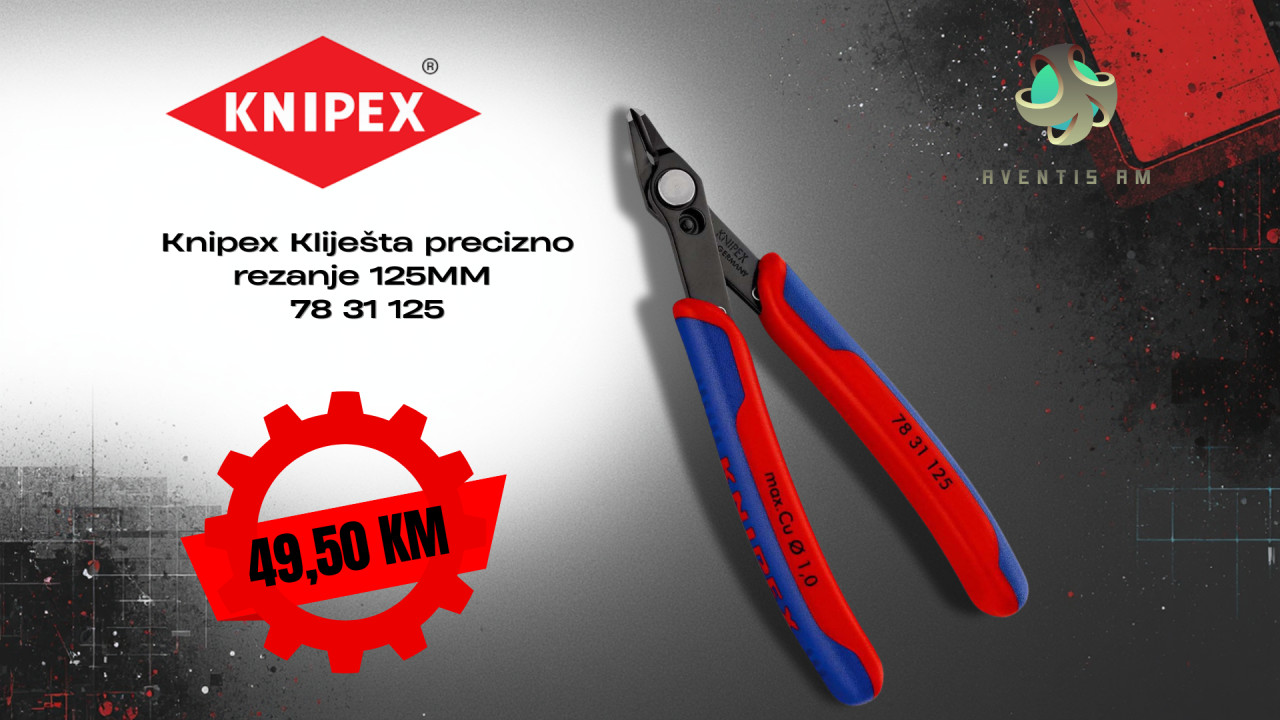 Knipex Kliješta precizno rezanje 125MM 78 31 125