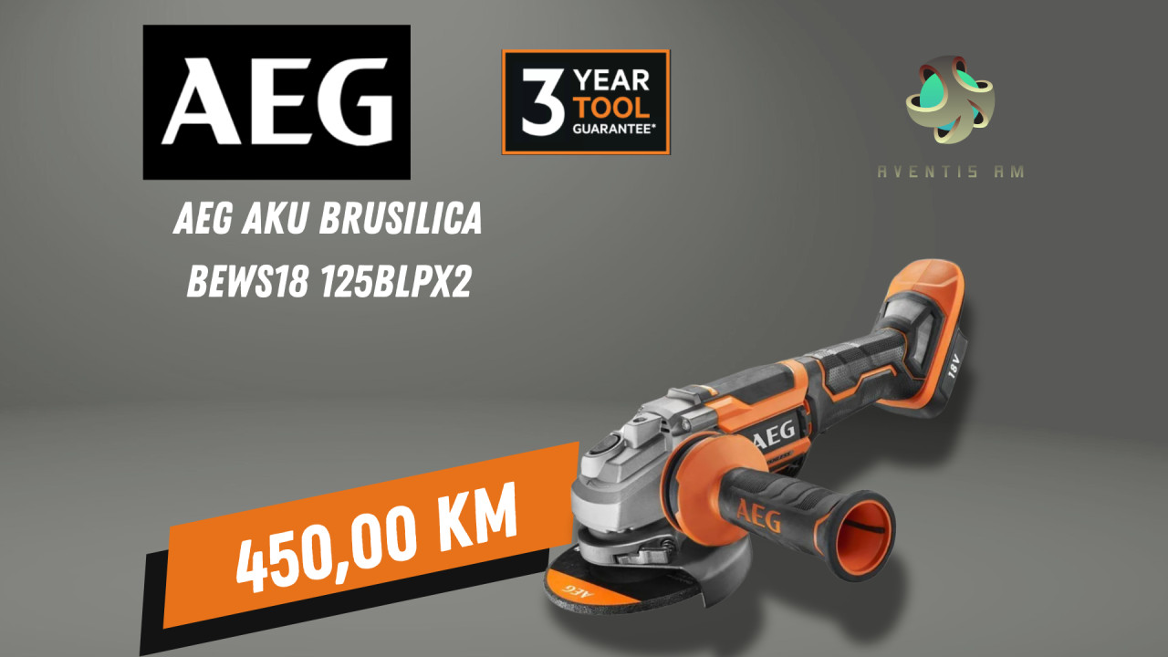 AEG AKU BRUSILICA BEWS18 125BLPX2