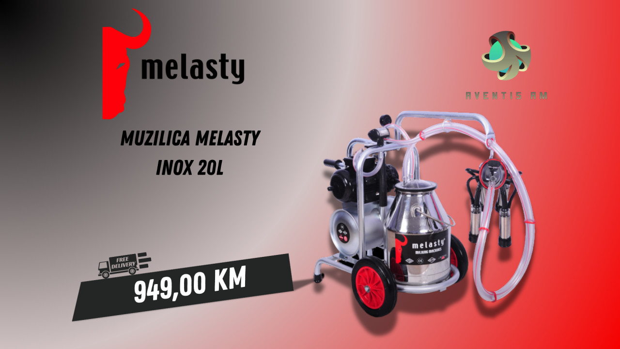 Muzilica Melasty INOX 20LIT