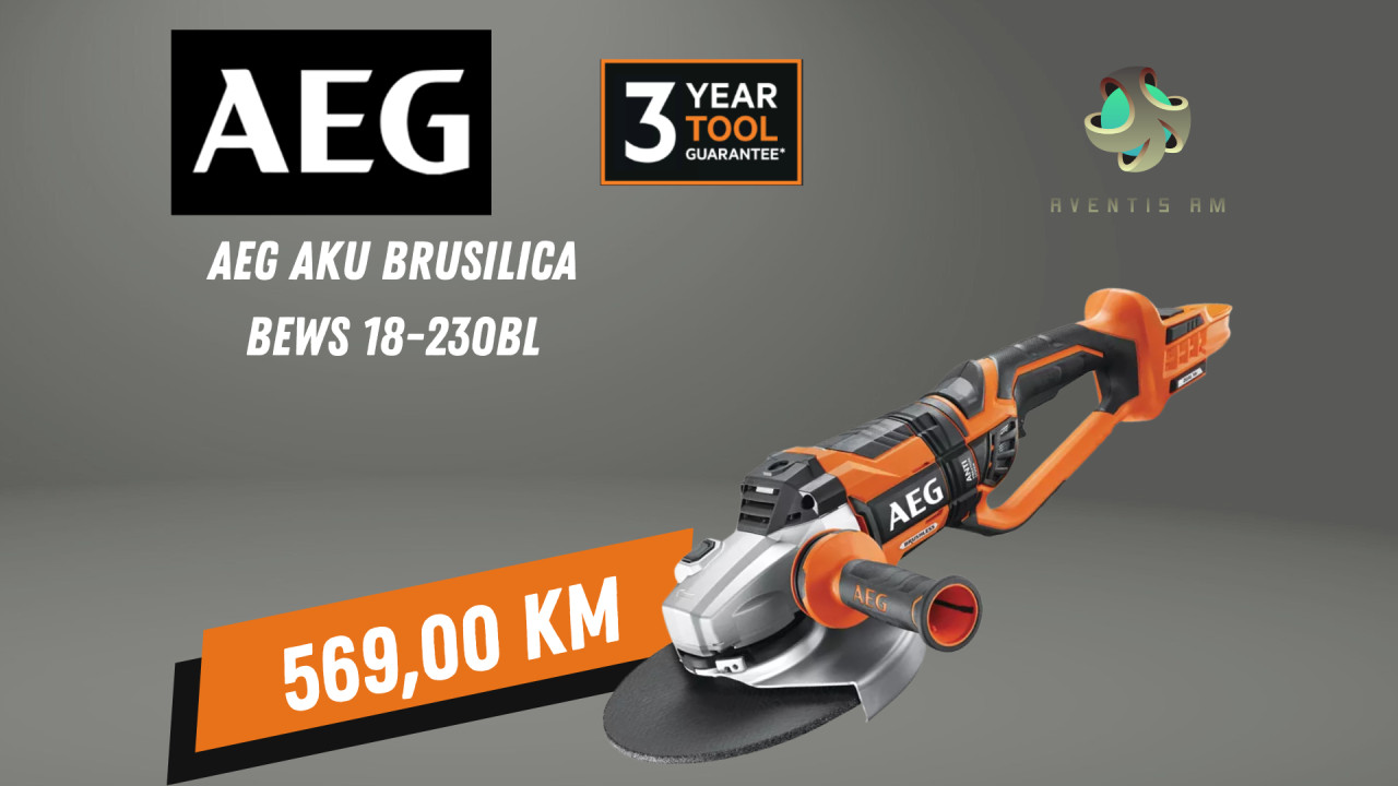 AEG aku brusilica BEWS 18-230BL