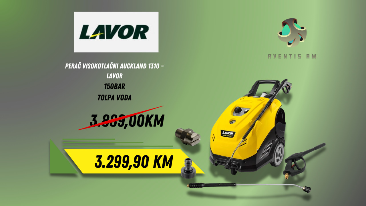 LAVOR PERAČ VISOKOTLAČNI AUCKLAND 1310