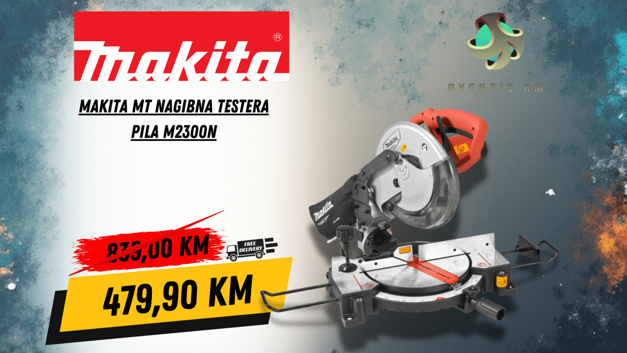 Makita MT nagibna testera pila M2300N