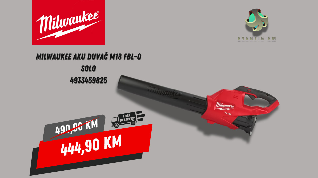 Milwaukee aku duvač M18 FBL-0 Solo 4933459825