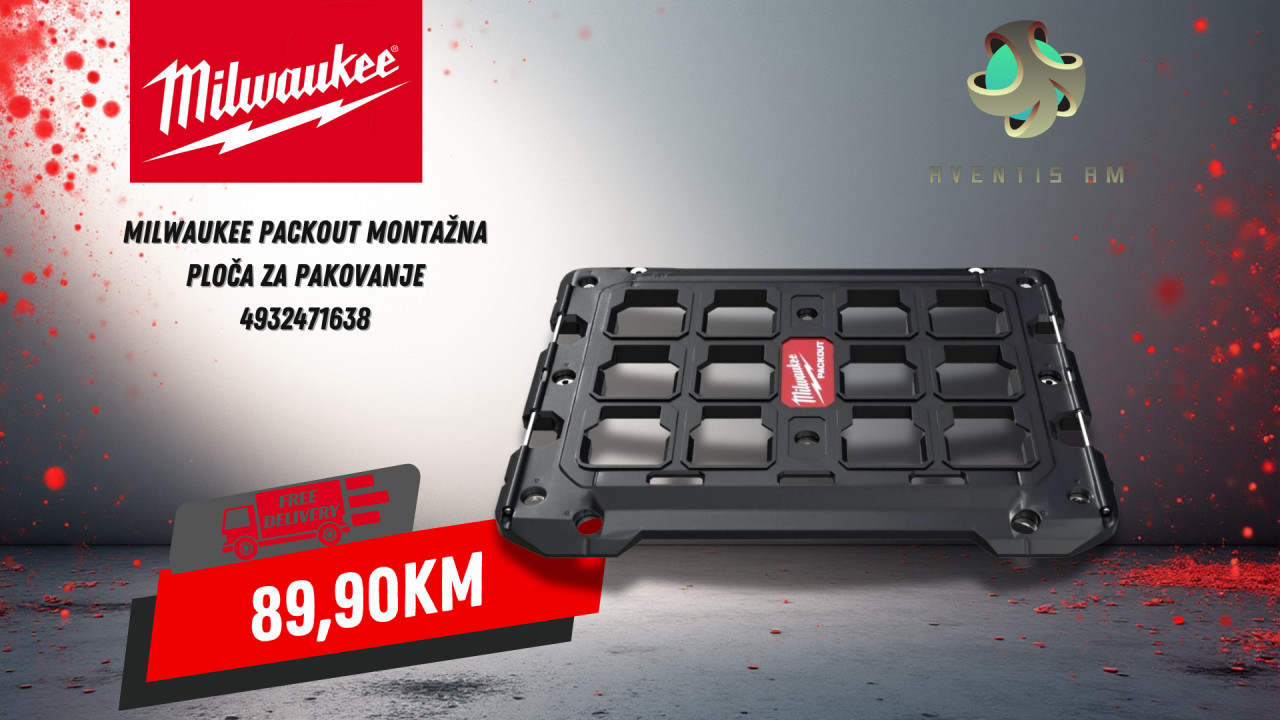Milwaukee PACKOUT Montažna ploča za pakovanje 4932471638