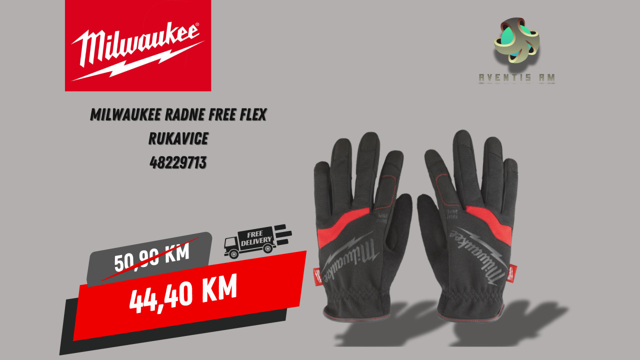 Milwaukee RADNE FREE FLEX RUKAVICE 48229713