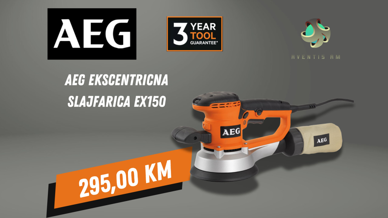 AEG EKSCENTRICNA Slajfarica EX150