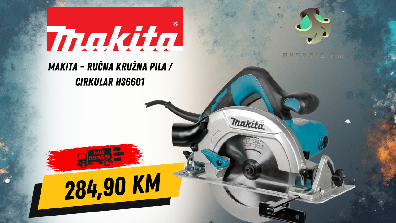 Makita Ručna kružna pila cirkular HS6601