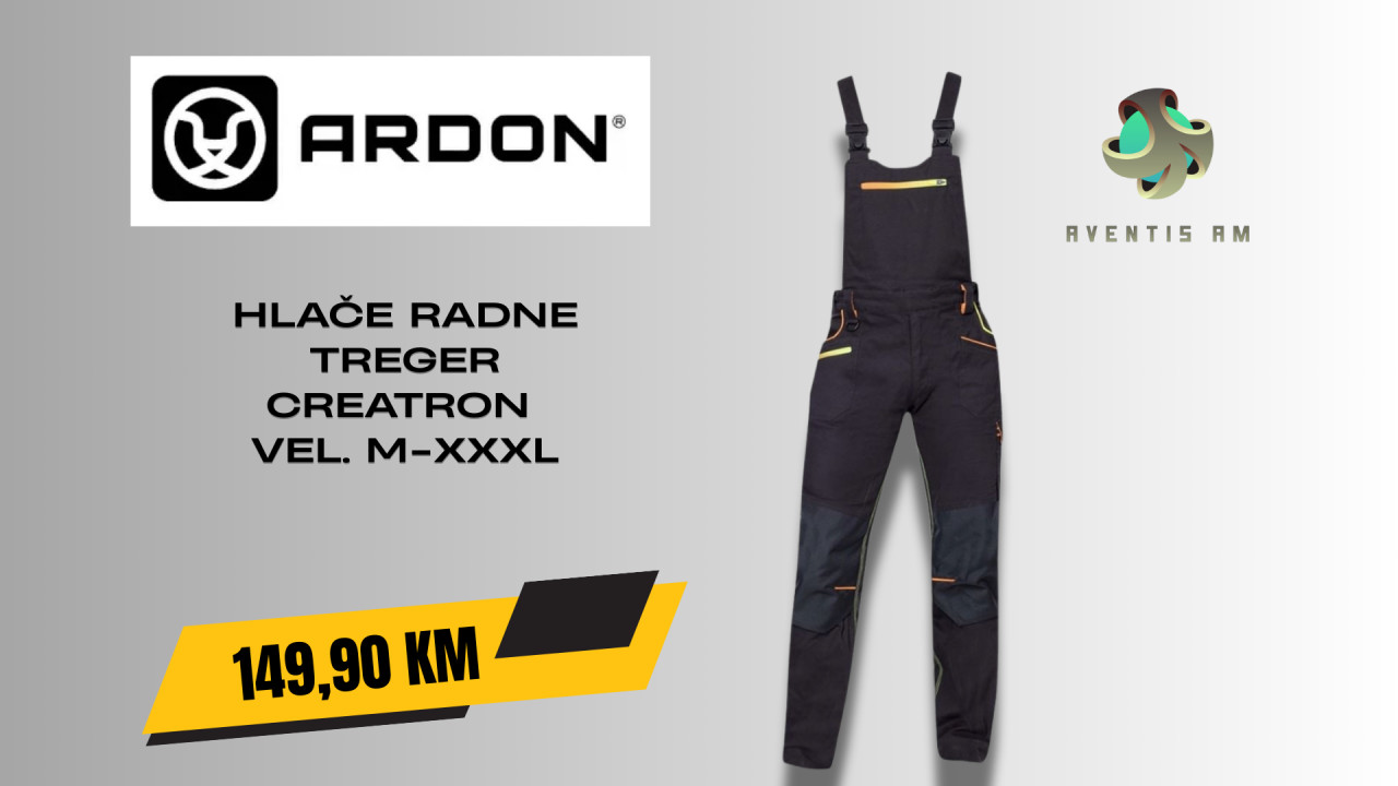 HLAČE RADNE TREGER CREATRON VEL.48-62
